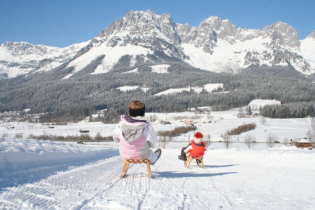 Gasthof Pension Lanzenhof Going am Wilden Kaiser Kültér fotó