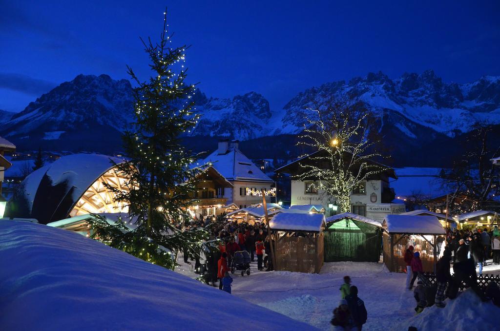 Gasthof Pension Lanzenhof Going am Wilden Kaiser Kültér fotó